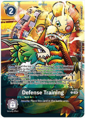 Defense Training - P-107 - P (Starter Deck 19 Exclusive) - Foil